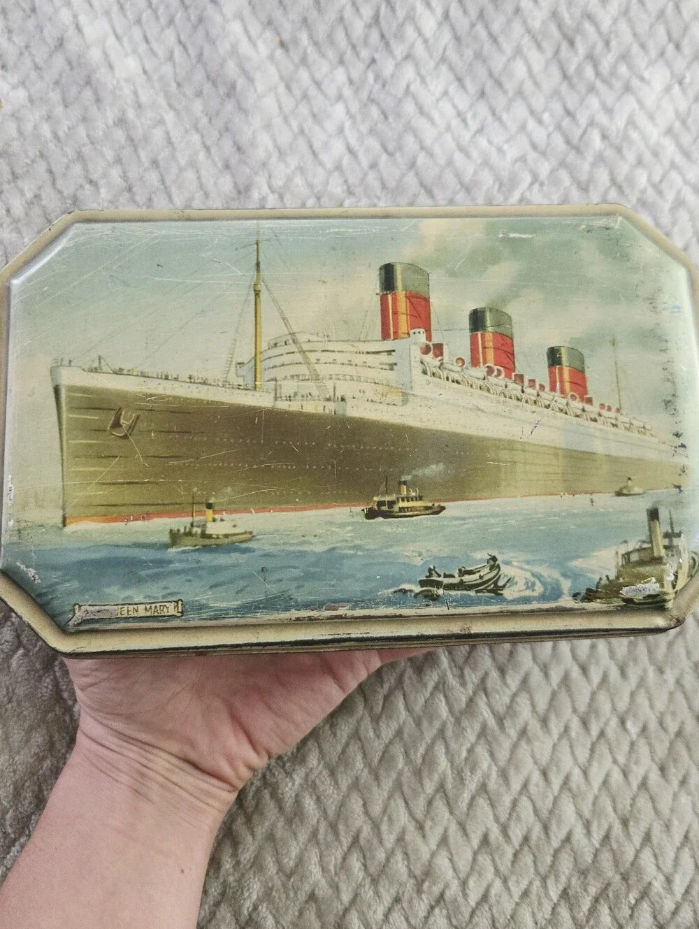 Vintage RARE Shawshank Redemption 1930s Bensons English Toffee Tin Box